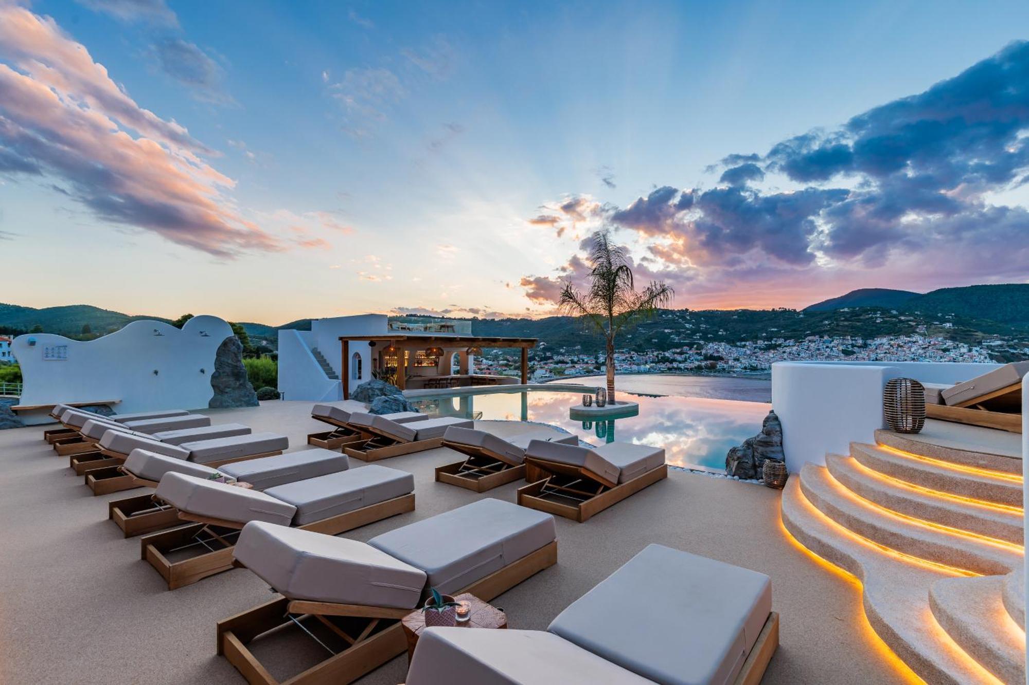 Evlalia & Skopelos Town