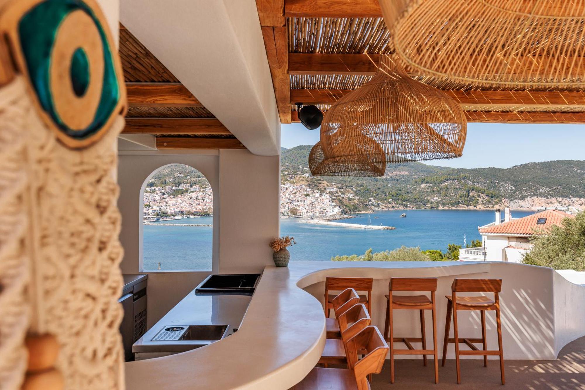 Evlalia & Skopelos Town